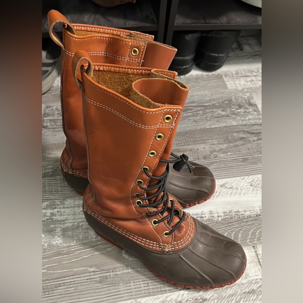 Limited Edition Brick Sole LLBean Duck Boots